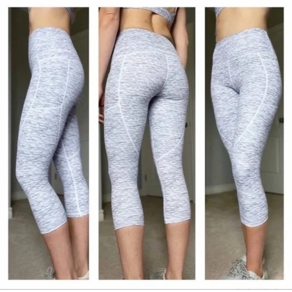 Zyia LNT Heather Gray Cropped Legging